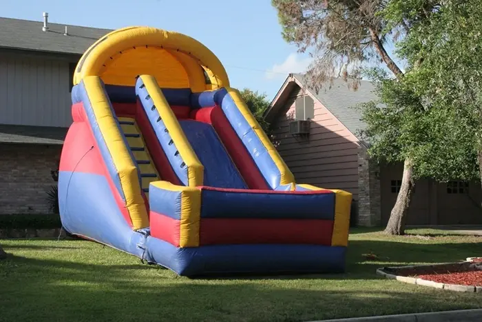 Dry Slide rental with shade