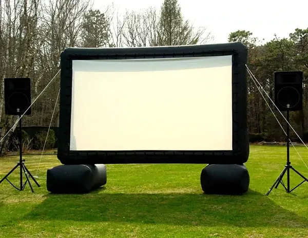 Projector rental with inflatable screen